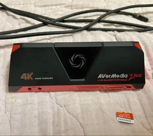 AVerMedia AVT-C878 Plus Live Gamer Portable 2 Plus 4K Passthrough Game Capture - Picture 1 of 4