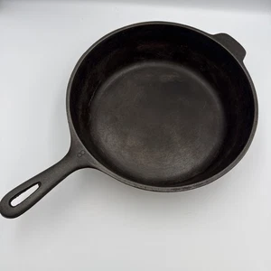 Vintage 1950er Wagner Ware Gusseisen 10 1/2" Hähnchen Friteuse #8 Fritteuse USA - Bild 1 von 8