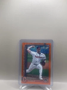 BEN LIVELY 2025 TOPPS SERIES 2 #532 ORANGE SHIMMER /25 SSP GUARDIANS - Picture 1 of 2