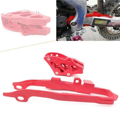 Deslizador de cadena + guía protectora de cadena basculante para Honda CR125R CRF450R CRF450X CRF250R Foto 1 de 4