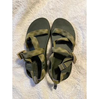 Sandalia Chaco Z/1 Ecotread Niño Talla 5 Verde Oliva  Foto 1 de 3