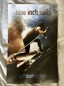 Nine Inch Nails - Self Destruct Tour - 11x17 Poster Print - Picture 1 of 6