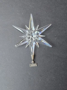 SWAROVSKI 2005 CRYSTAL SNOWFLAKE ORNAMENT - Picture 1 of 6