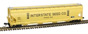 Atlas N Scale ACF 5701 Centerflow Grain Hopper Interstate Seed Co/CRDX #1058 - Picture 1 of 1