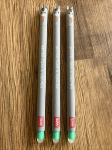 Legami Farm Sweet Farm, Esel 🫏Design 0,7 mm radierbarer Gelstift, grün (3 Stifte) - Bild 1 von 14