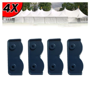 4x Pop-up Gazebo Replacement Connector Spare Parts Rectangular Bracket Tent - Picture 1 of 8