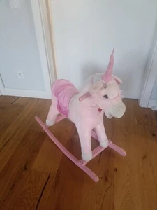 Rosanes Schaukeltier Schaukelpferd Einhorn gut erhalten - Bild 1 von 1
