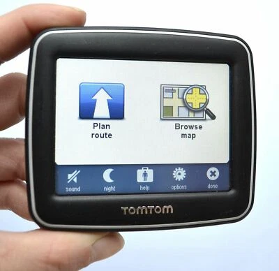 NEW TomTom BLACK EASE Set USA Canada North America Maps GPS 3.5" LCD Navigator - Image 1 of 4