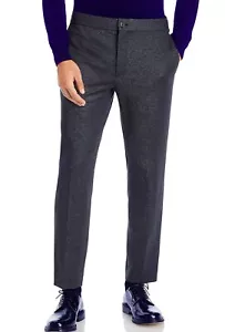 $265 Nuevos Pantalones para Hombre Theory Mayer Cordón Namba Sarga Calce Ajustado 32 x 30 - Imagen 1 de 2