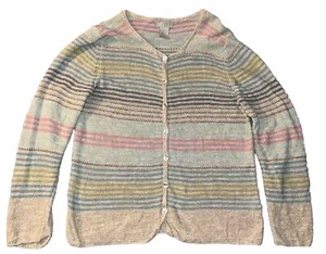 Vintage Sigrid Olsen Sport Damen M Strickjacke Knopfleiste Strick Viskose Mischung bunt - Bild 1 von 10