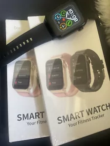 Smartwatch Herren Uhr Herrenuhr Telefonie WhatsApp Blutdruck Benachrichtigung - Bild 1 von 1