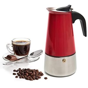 Coffee Espresso Maker Stovetop Moka Pot 6 Cup Stainless Steel Italian 300ml/10oz