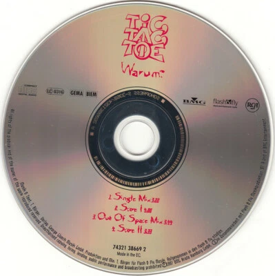 Tic Tac Toe - Warum? ° Maxi-Single-CD von 1997 ° - Bild 1 von 4