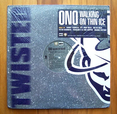YOKO ONO - FACTORY SEALED 2 LP's - "TWISTED" 1985 "WALKING ON THIN ICE" (Lennon) - Image 1 of 3