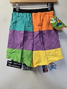 NWT Vtg Locomotion Board Shorts Youth 16 Boys Swim Trunks - Picture 1 of 6