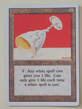 Ivory Cup - Artifact Revised 3rd Edition Mtg Magic Rare x1 NM