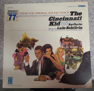 The Cincinnati Kid Soundtrack LP SEALED 4313 Ray Charles Lalo Schifrin - Picture 1 of 6