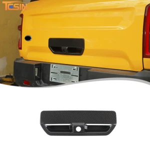 Tapicería de manija de puerta trasera de fibra de carbono para Ford Bronco Sport 2021 2022 2023 - Imagen 1 de 11
