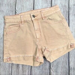Pantalones cortos de jean American Eagle súper elásticos de melocotón talla 4 - Imagen 1 de 6