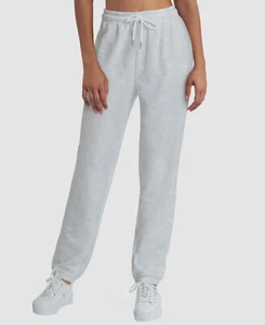 $68 H Halston Women's Gray High Waisted Drawstring Jogger Pants Size Small - Picture 1 of 2