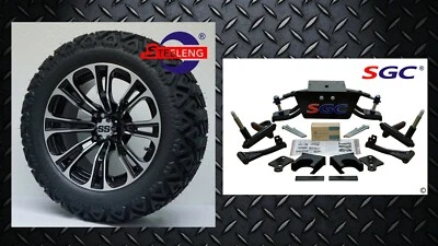 Club Car DS Golf Cart 6" A-Arm Lift Kit + 14" Wheels and 23" AT Tires 1982-2003 Foto 1 de 4
