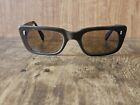 VINTAGE 50S ACETATE PILOT SUNGLASSES MADE IN GERMANY #824 