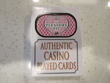 Pleasure Pit PH PINK Casino Las Vegas Deck of Playing Cards + FREE Poker Chip