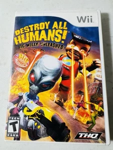 Destroy All Humans: Big Willy Unleashed - Nintendo Wii komplett - Bild 1 von 3