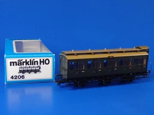 MARKLIN H0 - 4206 - PASSENGER COMPARTMENT CAR + BRAKEMAN CABIN / BOX - LN - Picture 1 of 4