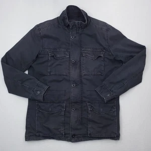 American Eagle Jacket Mens Large Tall Charcoal Ripstop Field Utility Barn Chore - Picture 1 of 16