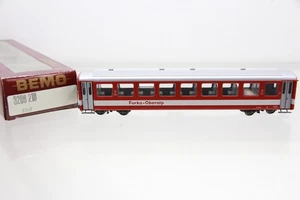H0m Bemo 3266 218 Furka-Oberalp Personenwagen 2.Kl Konvolut DC OVP N91 - Picture 1 of 2