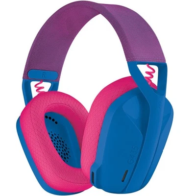 Logitech - G435 Wireless Dolby Atmos Over-the-Ear Gaming Headset - No Dongle - Image 1 of 4