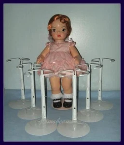 6 White KAISER 2701 Doll Stands for TERRI LEE Jerri Lee - Picture 1 of 1