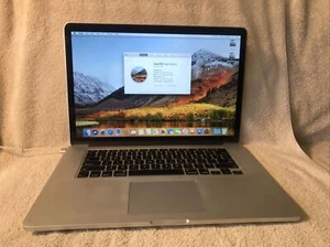 Apple MacBook Pro A1398 ME874LL/A Retina 2013 2.6GHz i7-4960HQ 16GB 500GB SSD - Picture 1 of 11