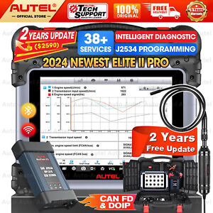 Autel MaxiSys Elite II PRO 2024 Intelligent Diagnostic J2534 Programming Tool