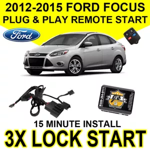 Remote Start Plug and Play For 2012-2015 Ford Focus Easy Install 3X Lock FO1C - Picture 1 of 1