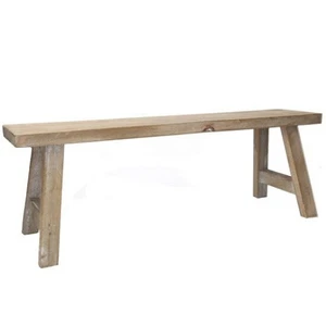 Taburete/banco de ordeño de madera de abeto mediano estilo cabaña 60 cm por Gisela Graham - Imagen 1 de 2