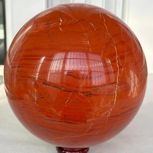 Natürliche rote Jaspis Kugel Quarz Kristall Reiki Kugel Heilung 3520G - Bild 1 von 12