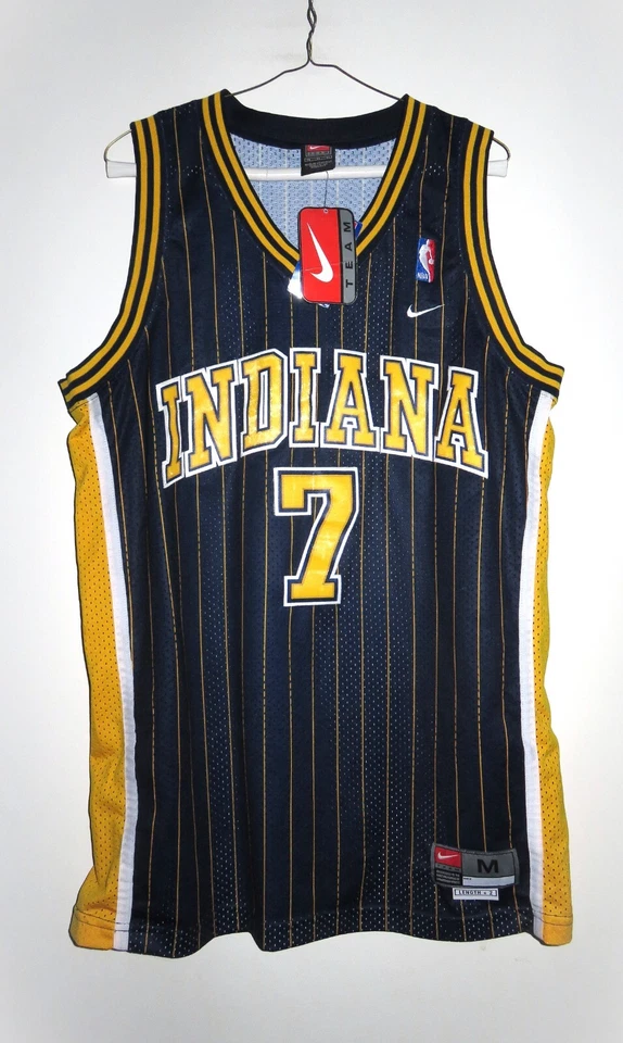 Camiseta deportiva de carretera Nike Swingman Indiana Pacers Jermaine O'Neal #7 mediana M 40 Foto 1 de 4