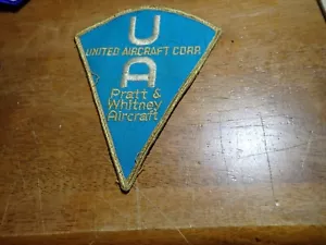 UNITED  AIRCRAFT CORP PRATT WHITNEY  HARTFORD CONNECTICT PATCH patch g #16 - Picture 1 of 2