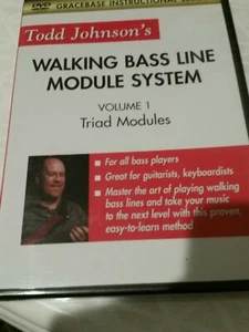 Todd Johnsons  Walking Bass Line Module System Volume 1 Triad Modules  - Picture 1 of 10