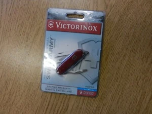 NIP Vintage Victorinox Rover Swiss Army Knife 9 Function Multi Tool Red Unused - Picture 1 of 3