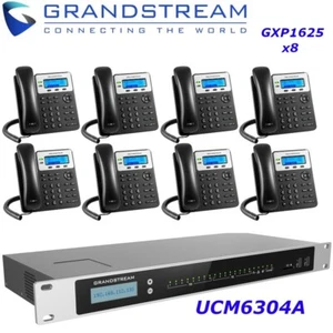 - TYLKO AUDIO - Urządzenie Grandstream UCM6304A IP PBX 4FXO 4FXS + 8 GXP1625 - Zdjęcie 1 z 5