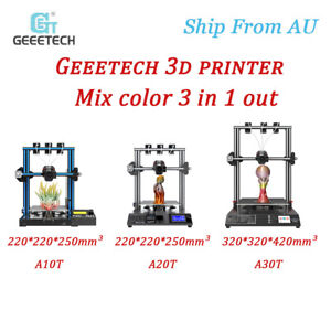 Geeetech 3D Printer 3 in 1 out A10T A20T A30T 3D Printer 320*320*420mm 3d touch