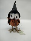 Figurine neuve peluche sorcière hibou d'Halloween gobelin et goule