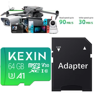 64 GB C10 Micro SD Card Memory Card MicroSDXC High Speed Micro Up to 90MB/s 4K - Picture 1 of 10