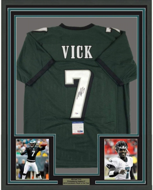 2009 Michael Vick Game Worn Philadelphia Eagles Jersey. Football, Lot  #82286