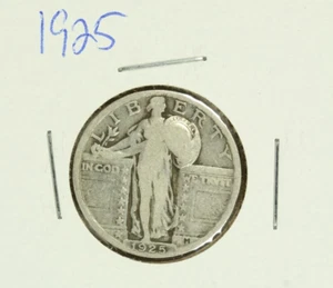 1925 Standing Liberty Quarter : Fine - Picture 1 of 2