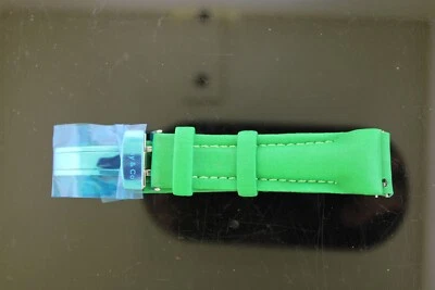 New Benny & Co Men's white 20 mm Polyurethane Band green color - Image 1 of 3