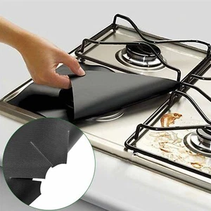 Waloo Reusable Non-Stick Liners for Gas Stovetops (4-Pack) - Bild 1 von 3